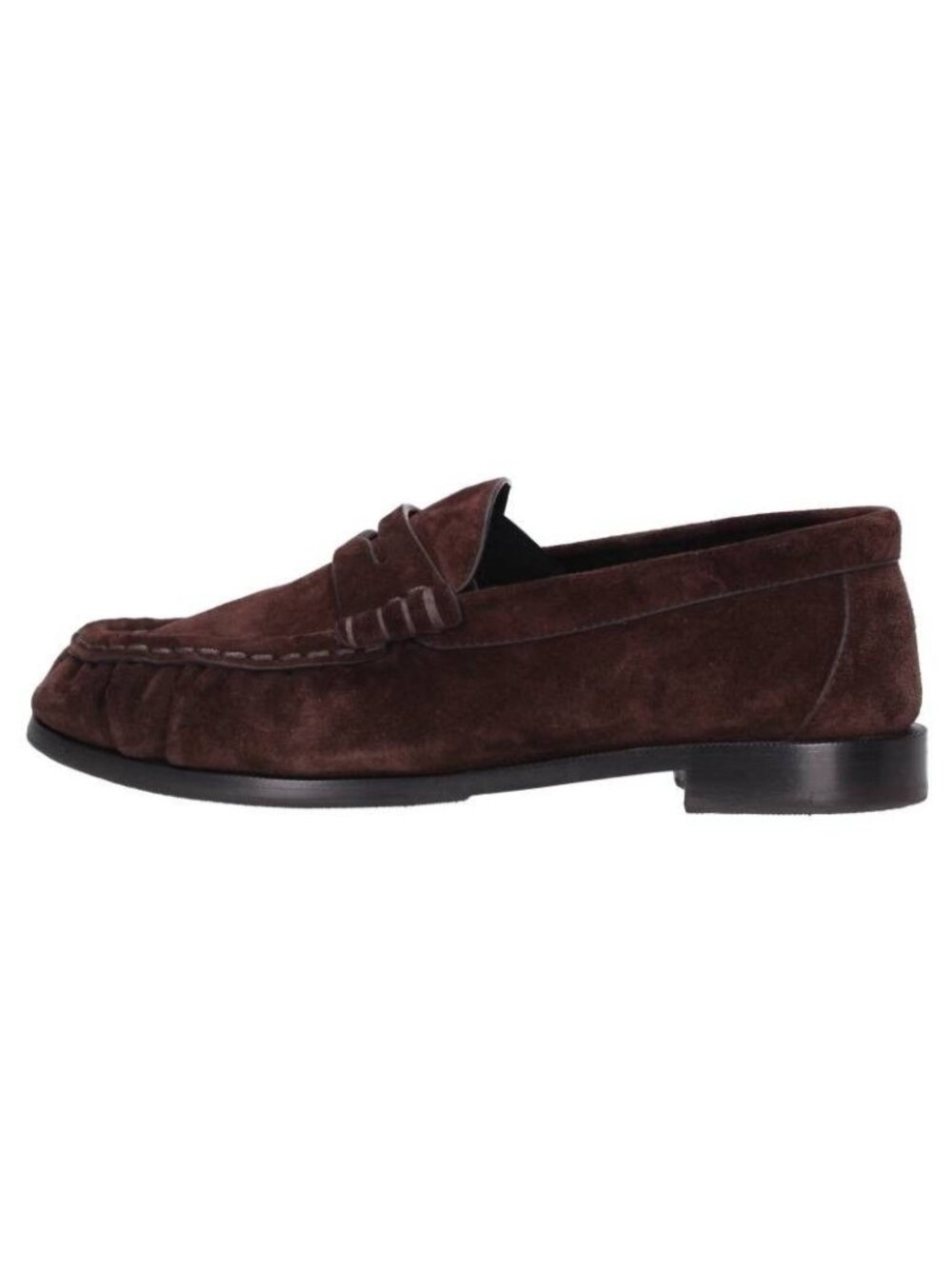 Saint Laurent Paris le Loafers Suede Shoes